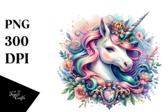 colorful Baby Unicorn with Polish Manor Product Image 1