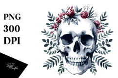 Funny Skull Image, PNG Product Image 1