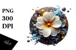 Abstract Glossy Primrose PNG Product Image 1