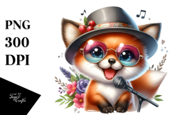 Cute Baby Fox PNG Product Image 1