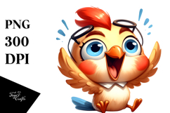 Mischievous Bird PNG Product Image 1