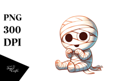 Digital Funny Mummy, PNG Product Image 1