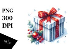 Vibrant Christmas Gift, PNG Product Image 3