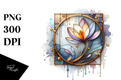 Stained Crocus PNG Product Image 1