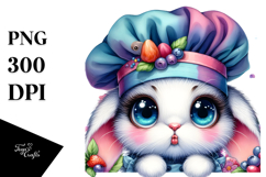 Cute Baby Rabbit PNG Product Image 1