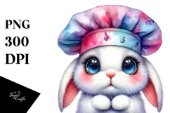 Cute Baby Rabbit PNG Product Image 1