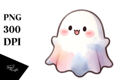 Funny Cute Ghost Bougee Image PNG Product Image 1