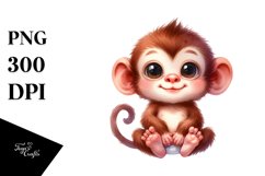 Funny Baby Monkey | Baby Monkey Sublimation Product Image 3