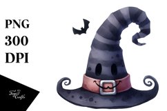 Centered Watercolor Hat | Sublimation Clipart Product Image 1