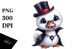 Funny Watercolor Swan | Sublimation Clipart Product Image 1