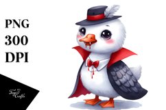 Funny Watercolor Swan | Sublimation Clipart Product Image 1