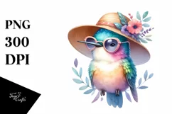 Cute Baby Hummingbird Sunglasses | Clipart Product Image 3