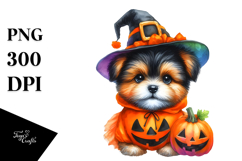 Baby Dog Halloween Costume Clipart Product Image 1