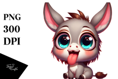 Sarcastic Donkey PNG Product Image 1