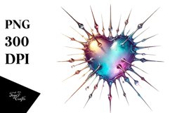 Simple Watercollor Heart, Material Product Image 1