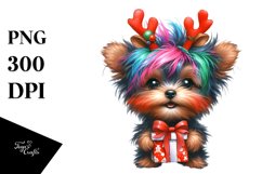 a Vibrant Baby Yorkipoo PNG with Crazy Haircut Product Image 3