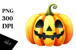 Funny Jack-O&#039;-Lantern Image PNG Product Image 1