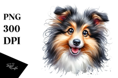 Cute Collie, PNG Product Image 1