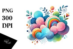 Whimsical Cloud PNG Product Image 1