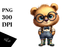 Bear Rain Boots es | Sublimation | Clipart Product Image 1