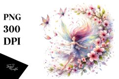 Tumbling Fairy Spring Petals | Clipart Product Image 3