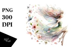 Tumbling Fairy Spring Petals | Clipart Product Image 3