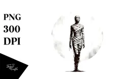 Digital Painting Mummy PNG Product Image 1