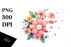 Cute Flower Flowers PNG Product Image 1