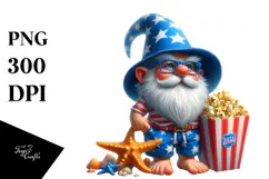Pastel Gnome Beach Wear PNG Product Image 1