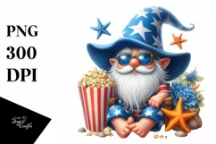 Detailed Gnome Digital Painting | Beach Wear Product Image 1