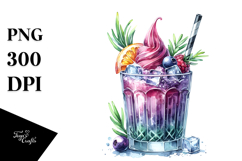 Creative Frozen Cocktail , PNG Product Image 1