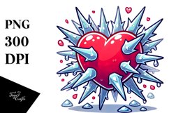 Simple Cartoon Heart, Material Product Image 1