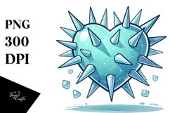 Simple Cartoon Heart, Material Product Image 1