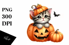 Baby Kitten Popping Out PNG Product Image 1
