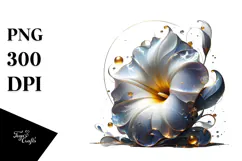 Glossy y Morning Glory, Transparent PNG Product Image 1