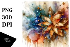 Stained Cosmos Abstract Clipart Product Image 3