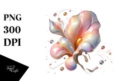 Abstract Shiny Watercolor Splash Clipart Product Image 3