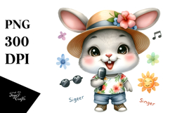 Cute Baby Bunny PNG Product Image 1