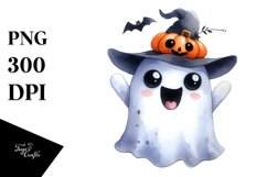 Funny Halloween Ghost | Clipart Product Image 3