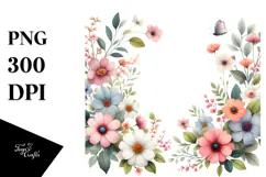 Cute Flower Flowers PNG Product Image 1
