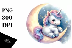 Pirouetting Unicorn on Celestial Observatory | Sublimation | Product Image 1