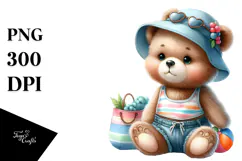 Baby Bear Beachwear PNG Product Image 1