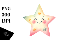 Whimsical Star, Transparent PNG Product Image 1