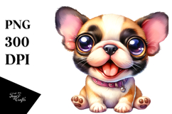 Happy French Bulldog Puppy PNG Product Image 1