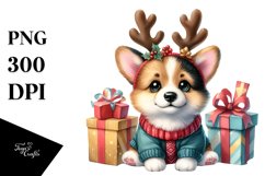 Expressive Pembroke Welsh Corgi PNG Product Image 3