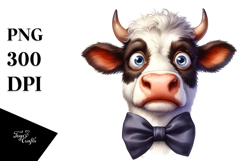 Disgusted Cow with Sunglasses Product Image 1