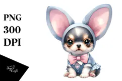 Expressive Baby Chihuahua PNG Product Image 1
