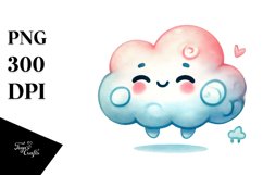 Cute Cloud PNG Product Image 1
