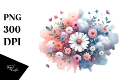 Cute Flower Flowers PNG Product Image 1