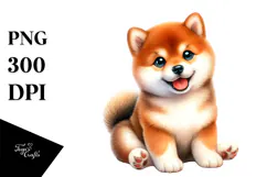 Baby Shiba Inu PNG Product Image 1